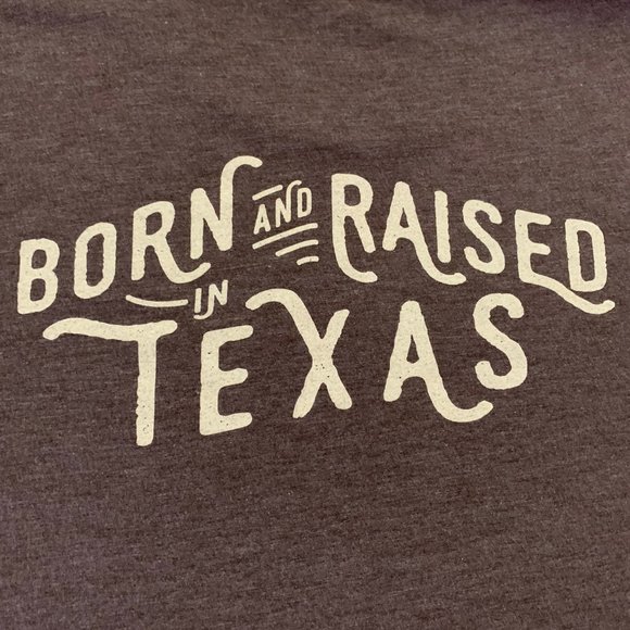 TX Humor - Born and Raised in Texas T-Shirt - Large - Picture 4 of 10